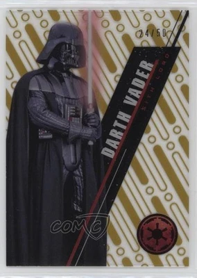 2016 Star Wars High Tek Pattern 1 Gold Rainbow Foil 24/50 Anakin Skywalker 2k3 - Image 1 of 3