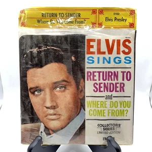 ELVIS PRESLEY RETURN TO SENDER 45 RPM RECORD NEW SEALED LIMITED EDITION - Imagen 1 de 6