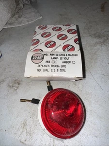 Do-Ray 784 Red Clearance Market Truck Light Lamp 12volt Part Free Shipping - Picture 1 of 7