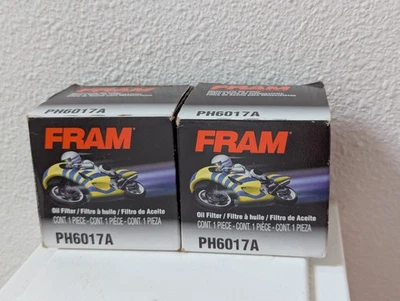 FRAM PH6017A Motorcycle Oil Filter - Image 1 of 2