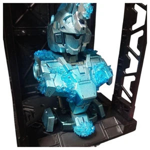 Unicorno Dipinto Gundam MS Busto Meccanico Cristallo di Luce Giappone - Usato - Foto 1 di 15