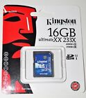 Kingston SD SDHC UltimateXX 233X SDHA1/16GB 16GB UHS-I 60MB/sR Memory Flash Card