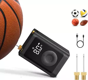 Electric Ball Pump Inflation & Deflation 2-17PSI, Basketball Pump with Precise P - Picture 1 of 12