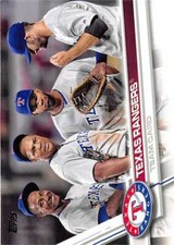 2017 Topps #430 Texas Rangers NM-MT Rangers