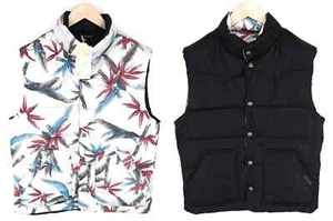 SCOTCH & SODA Ams Couture Men's Jacket L Black Reversible Snaps Patterns Quilted - Picture 1 of 7