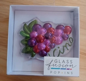 Demdaco Glas Fusion Pop Ins Vinotrauben Wein - Bild 1 von 2