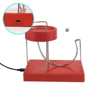 Kinetische Kunst Spielzeug Perpetual Motion Maschine Schreibtischplatte USB Kunststoff Stahl Kugel gleitend - Bild 1 von 10