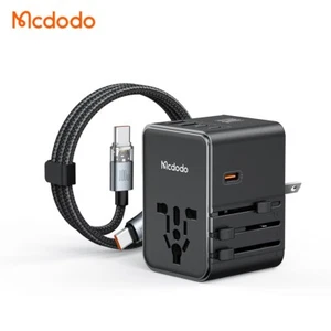 Mcdodo 70W GaN International Global Travel Chargeur +3 USB-C et AC avec câble 1,2M - Photo 1 sur 16