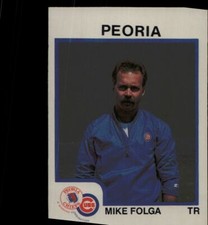 1987 Procard Inc. Baseball Cards 86 Peoria  Chiefs Minor League (pick a card)