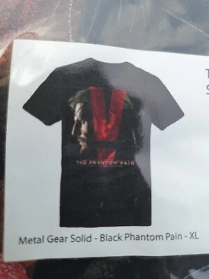 Metal Gear Solid V T Shirt Konami Orginal The Phantom Pain