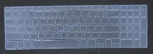 Keyboard Silicone Skin Cover Protector for Dell Inspiron 15(3521) 15-3537 laptop - Picture 1 of 1