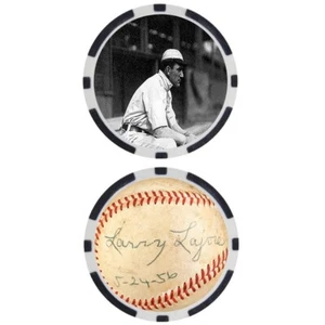 Nap Lajoie SIGNIERT Baseball Legends Poker Chip - Bild 1 von 2