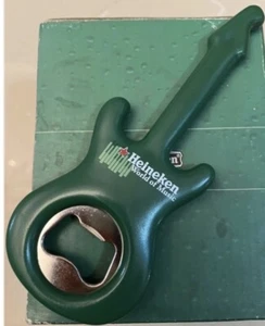Vintage Heineken guitar Beer Bottle Opener Advertising 5 inches - Picture 1 of 1