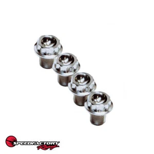 SpeedFactory Racing Titanium VTEC Oil Squirter Block-Off Bolt Kit (4PC) - Picture 1 of 5