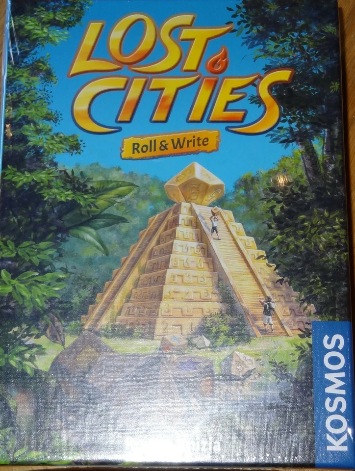 Lost Cities Roll & Write Game Kosmos 680589 - Image 1 of 4
