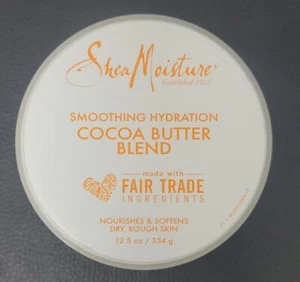 Shea Moisture Smoothing Hydration Cocoa Butter Blend 12.5 oz 3 Pack - Picture 1 of 6