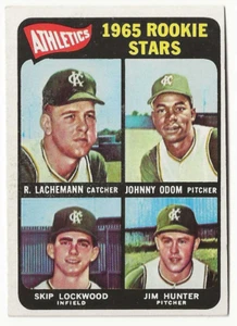 1965 Topps #526 Jim Hunter Rookie VG-EX. Kansas City Athletics / Oakland - Picture 1 of 2