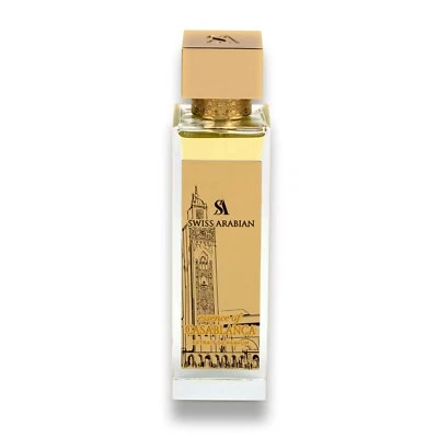 Swiss Arabian Essence of Casablanca 3,4 OZ - Perfume unisex afrutado ámbar almizcle Foto 1 de 4
