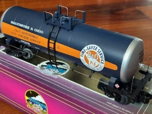 BALTIMORE & OHIO - B&O TIME SAVER TANK CAR - O SCALE MTH PREMIER - NEU SELTEN - Bild 1 von 11
