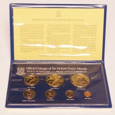 1980 Coinage of the British Virgin Islands BU Specimen Set - Image 1 of 3