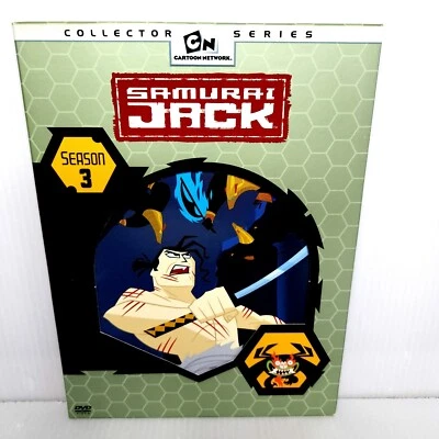 Samurai Jack Season 3 Collector’s Edition DVD Cartoon Network NTSC Region 1 - Image 1 of 4