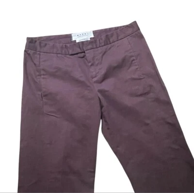 Pantalones Marni Commessa Mujer 30x26 Púrpura Profundo Edición Verano Tobillo Chino Portugal Foto 1 de 4