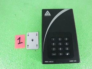 Apricorn Aegis Padlock DT FIPS 2TB External Hard Drive Part/N ADT-3PL256F-2000 - Picture 1 of 19