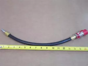 Tubo aria respirante 15"" con raccordi collegamento rapido maschio e femmina ID 5/16""; 250 psi - Foto 1 di 10