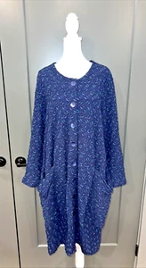 RALSTON TULIP DRESS TUNIC ART TO WEAR ARTSY LAGENLOOK TOP SHIRT LAYERING DUSTER - Picture 1 of 9