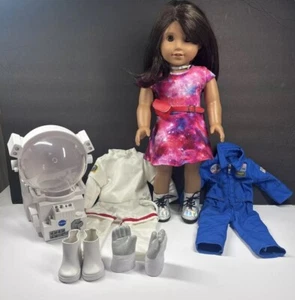 Traje espacial American Girl Luciana Vega 2018 Meet Outfit vuelo astronauta NASA - Imagen 1 de 12