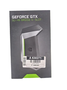 HP NVIDIA GeForce GTX SLI HB Bridge 4-Slot 80mm 900-12232-2500-000 - Afbeelding 1 van 3