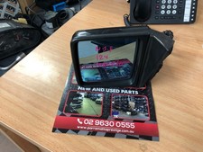 Mercedes W124, W201 series L/H mirror PASSENGER BLACK