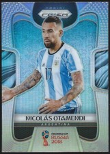 2018 Panini Prizm World Cup NICOLAS OTAMENDI Silver Prizm Refractor Card #9