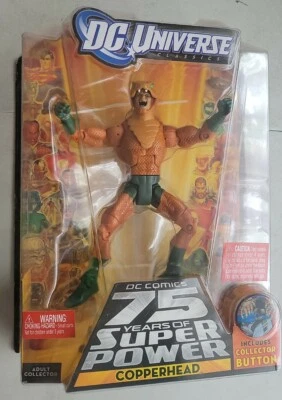 ¡NUEVA FIGURA 2009 RARA DC UNIVERSE CLASSICS Copperhead darkseid serie baf! A136 Foto 1 de 2
