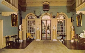 Postal VA: Monticello, entrada, hogar de Jefferson, Charlottesville, Virginia - Imagen 1 de 2
