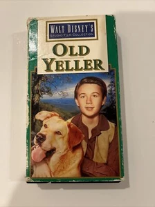 Old Yeller Walt Disney VHS 037 Vintage Home Video Rated G 84 Minutes - Picture 1 of 3