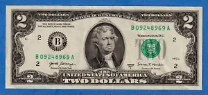 USA $2 2017A P-545 "New York" - Circulated Banknote B09248969A - Picture 1 of 4