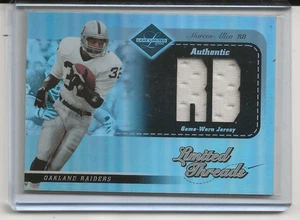 2003 Limited Marcus Allen Limited Threads Jersey # 34/75 - Picture 1 of 2