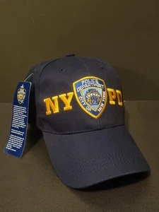 NYPD Police Department Cap Hat - Cotton Strapback Brand New w/Tags OSFA - Bild 1 von 7