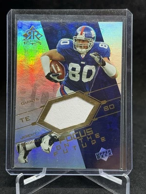 2004 Upper Deck Reflections Focus on the Future Jeremy Shockey #FD-JS Giants - Image 1 of 2