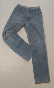 Vintage Guess Jeans 80's/90s Men's Classic Fit Straight Leg Green Label SZ30x32 - Picture 1 of 8