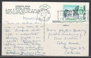 Bermudas - Febrero 1967 Postal a Canadá #2 - Imagen 1 de 2
