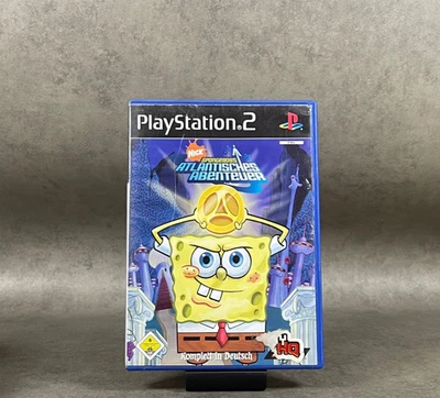 Spongebobs Atlantisches Abenteuer - für Sony PlayStation 2 - PS2 - Bild 1 von 3