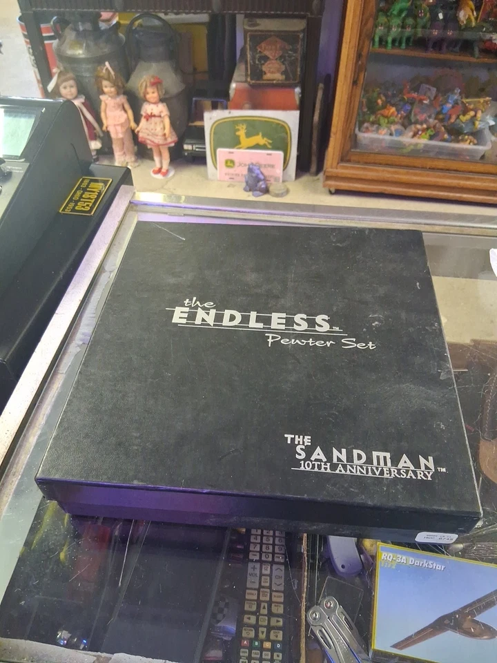 The SANDMAN 10th Anniversary The Endless Pewter 6 Figure Set READ MISSING 1 FIG! - Image 1 of 4
