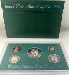 1997 S 5 Coin Proof Set - Picture 1 of 3