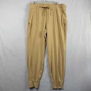 Pantalones de chándal de buceo Lululemon para mujer talla 12 atléticos ocio elásticos tostados - Imagen 1 de 15