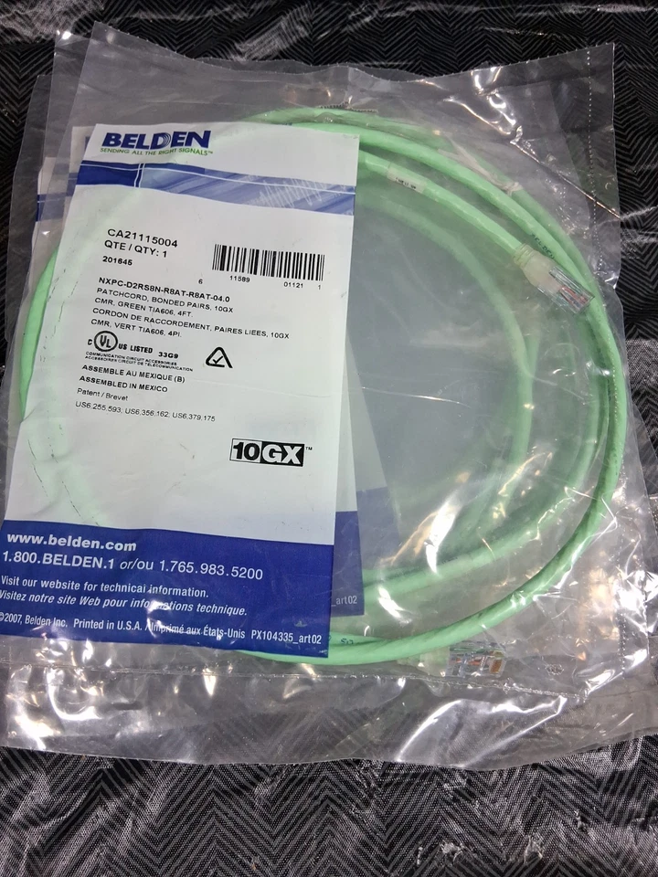 Belden CA21115004 10GX Patch Cord - Image 1 of 1