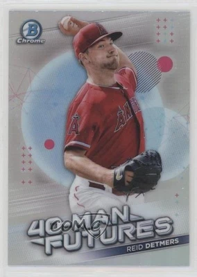 2021 Bowman Chrome 40-Man Futures Reid Detmers #FMF-9 - Image 1 of 2