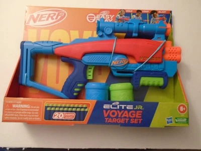 Nerf:  Elite Jr Voyage Target Set, 2 Targets, 20 Darts New Factory Sealed  - Image 1 of 2