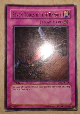 Yugioh Seven Tools Of The Bandit MRD-E129 Ultra Rare 1st Edition - Image 1 of 2